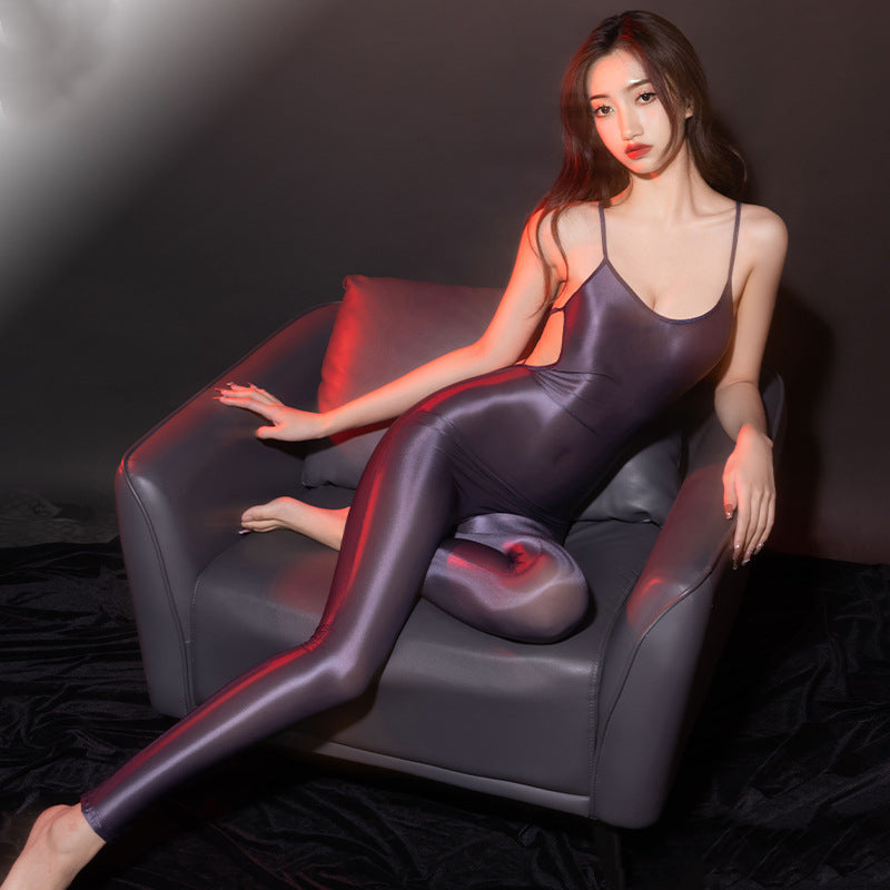 Women's Personalized Camisole Jumpsuit - Fashionable & Tight Fit