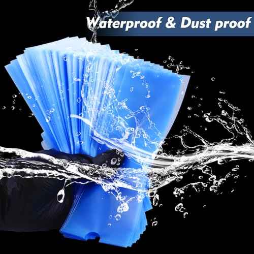 Pen Machine Covers with Grip Tapes - Rayyl 200pcs Tattoo Pen Covers and 4pcs Tattoo Grip Tape Tattoo Machine Bags Tattoo Pen Sleeves Combination Tattoo Supplies