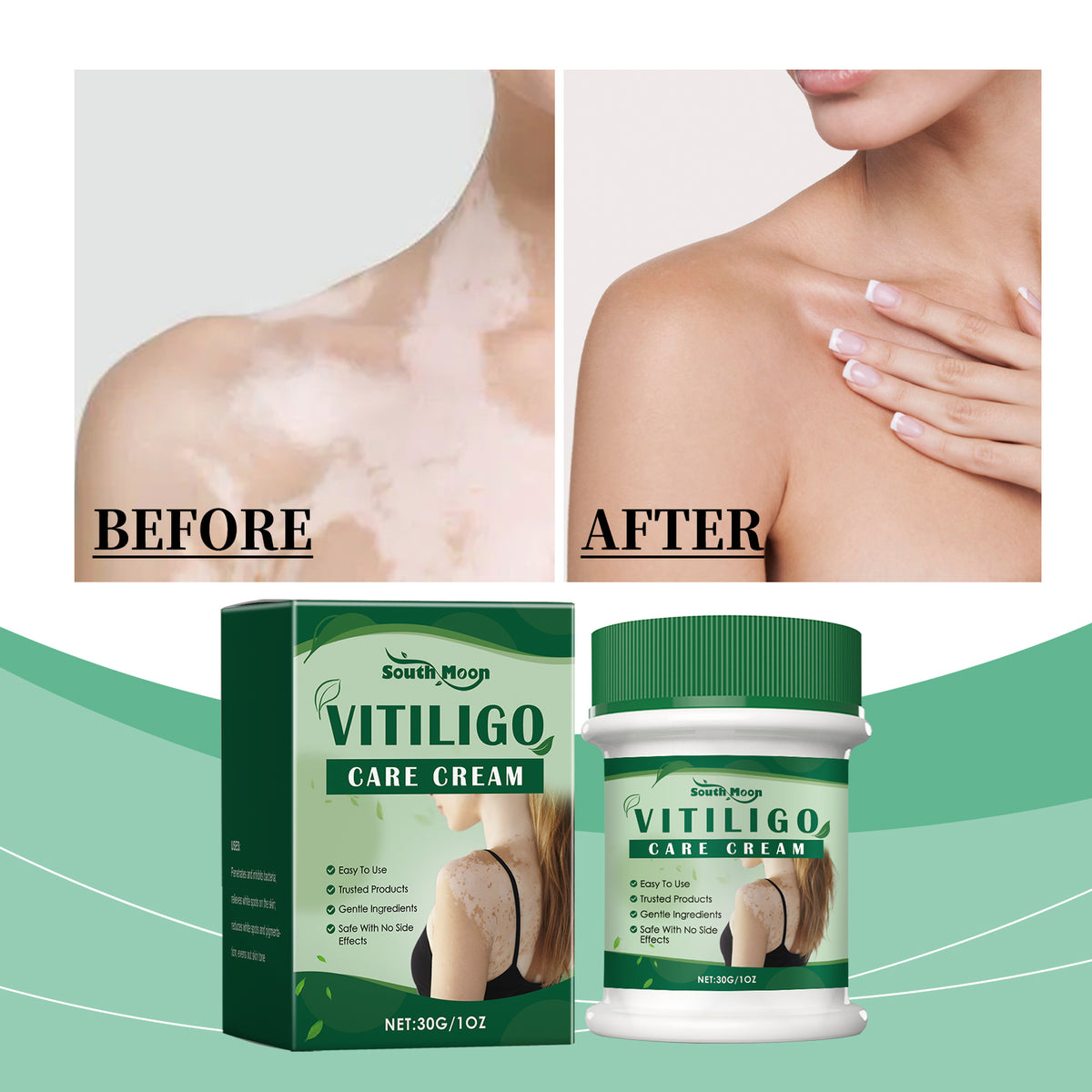 Body Skin Care Cream with Aloe & Mint 30g