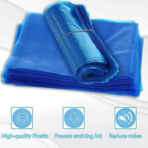 Machine Covers - Yangna 200Pcs Machine Bags Disposable Machine Sleeves Blue Plastic Machine Covers Bags
