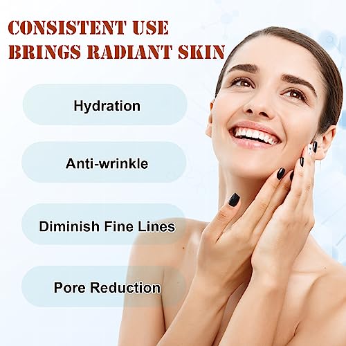 BB Facial Glow Starter Kit Serum Hyaluronic Acid Essence Skin Care Set 0.27oz 12 Vials, Skin Care Serum for Face BB Radiance Facial Kit
