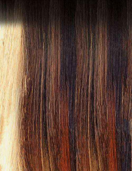 Outre Airtied 100% Fully Hand-Tied Wig - Human Hair Blend - Loose Body Wave 18" (DRFF CHOCOLATE TOFFEE)