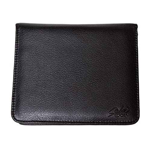 Seki Edge Men's Premium Grooming Kit (MS-01) Mens Grooming Kit with Nail Clippers & Nostril Scissor - Manicure & Pedicure Professional Grooming Kit with Genuine Leather Case