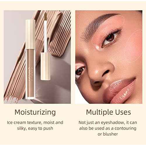 Eyeshadow liquid Matte Long Lasting High-pigmented Eyeshadow Gel Eye Makeup (Matte Bloom