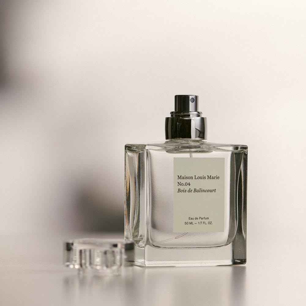 Maison Louis Marie - No.04 Bois de Balincourt Natural Eau de Parfum Spray | Luxury Clean Beauty + Non-Toxic Fragrance (1.7 fl oz | 50 ml)