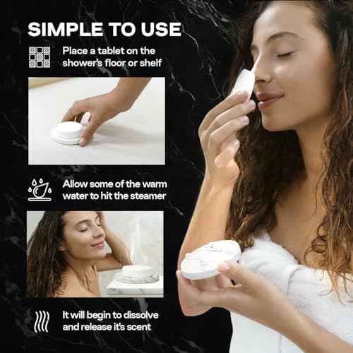 Shower Steamers Aromatherapy Gift Set for Women & Men (Eucalyptus)