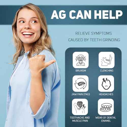 KOHEEL Adjustable Mouth Guard for Teeth Grinding and Clenching, Comfort-Fit Night Guard, One Size Fits All, Stop Bruxism Dental Guard (12 Count)