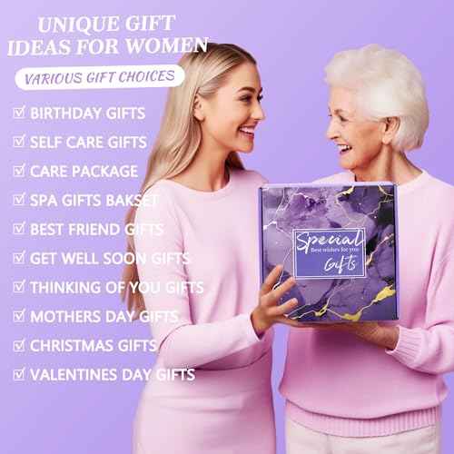 Grandma Christmas Mothers Day Birthday Gifts 10Pcs Set, Premium Natural Skincare Set - Moisturizing & Nourishing Body Care Kit, Ideal Gifts for Grandma Mother¡®s Day(Grandma)