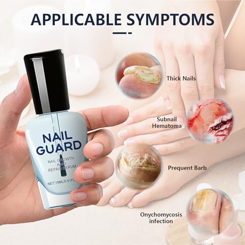 Onyxoguard Nail Growth & Repair Serum (2-Pack) ? Strengthener Essence for Thin & Weak Nails