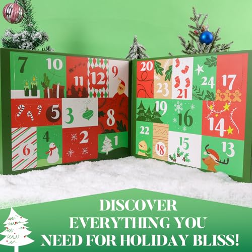 2025 Limited Edition Advent Calendar Christmas Hand Cream Gifts Sets for Women, 24pcs Spa Gift Set, Bubble Bath, Body Scrub, Shower Gel, Body Lotion, Soap, Loofah, Christmas tree bath bomb