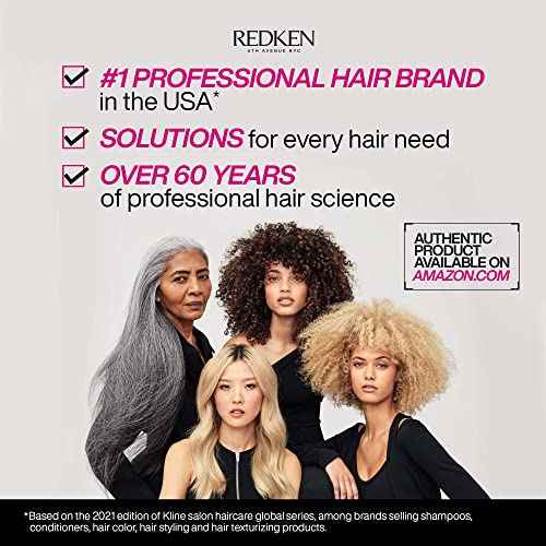 Redken Extreme Shampoo, Conditioner & Anti-Snap Leave-In Treatment Set For Damaged Hair - Repairs and Reduces Breakage, Infused With Proteins