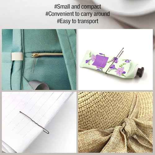 HOYOLS U Shaped Assorted Size Hair Bobby Pins, Metal Bun Clips Hairpin Crimped Design with Ball Tips for Women Girls Grips Hairstyle, 150 Count Bulk Pack (Brown)