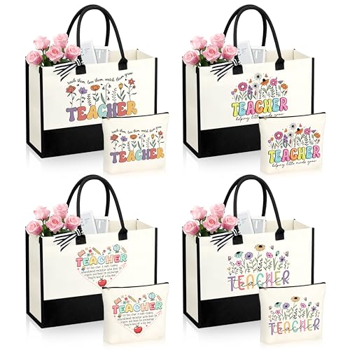 8 Pcs Teacher Appreciation Gifts Bulk for Women, Christmas End of Year Thank You Gifts for Teachers