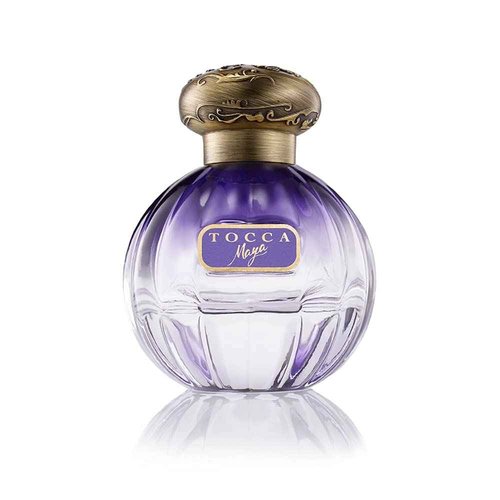 Tocca Women's Eau de Parfum, Maya Fragrance, 1.7oz (50 ml) - Warm Floral, Wild Iris, Blackcurrant, Patchouli Heart - Hand-Finished Bottle