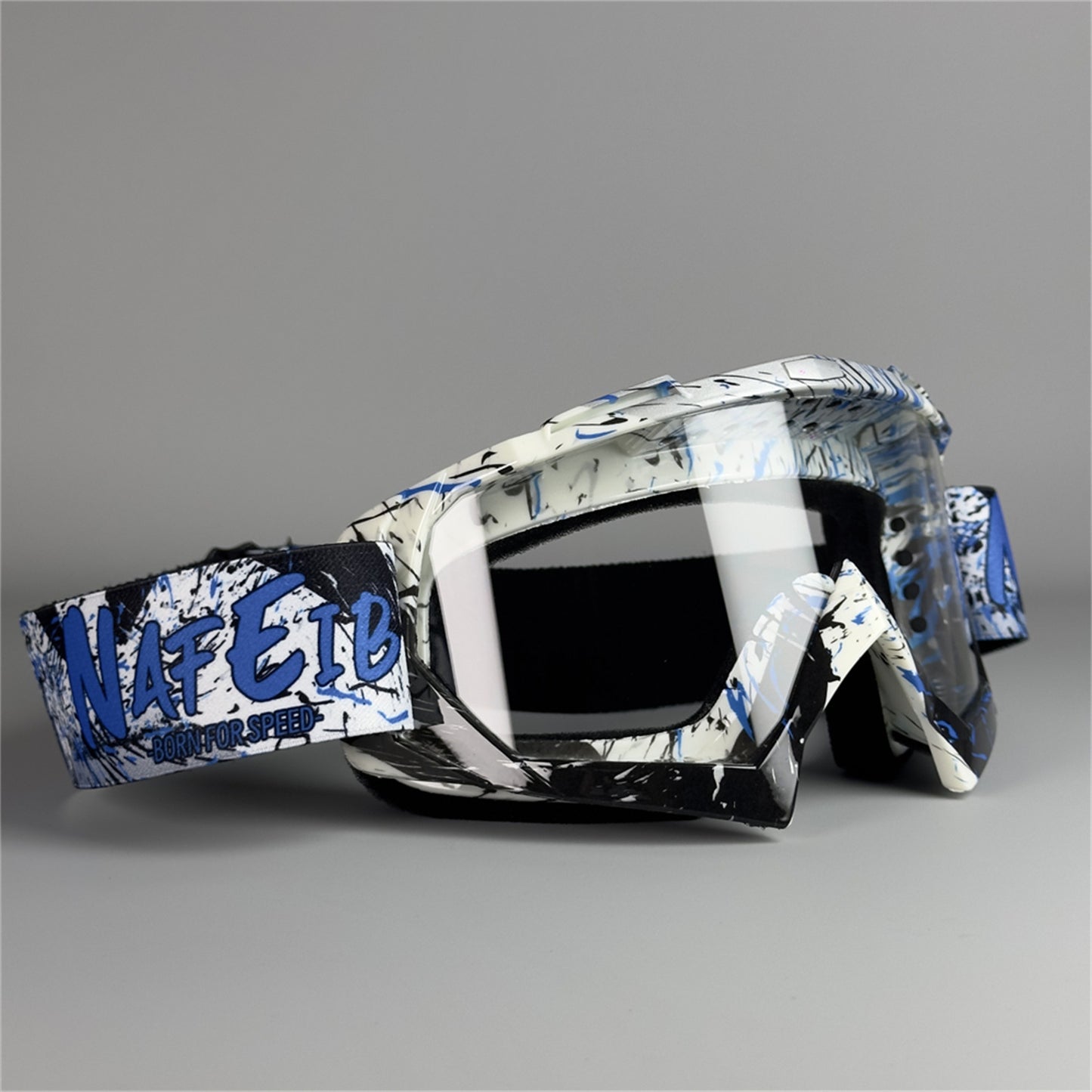 Off-Road Motorcycle Goggles - Full Rim TPU Frame