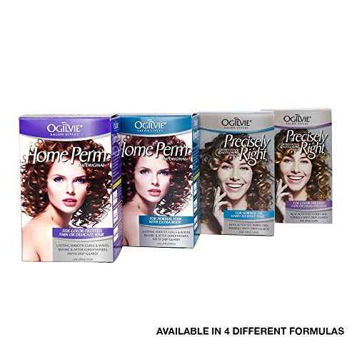 Ogilvie Salon Styles Precisely Right Professional Conditioning Perm Kit - Ideal for Color-Treated, Normal Hair - 1 Application