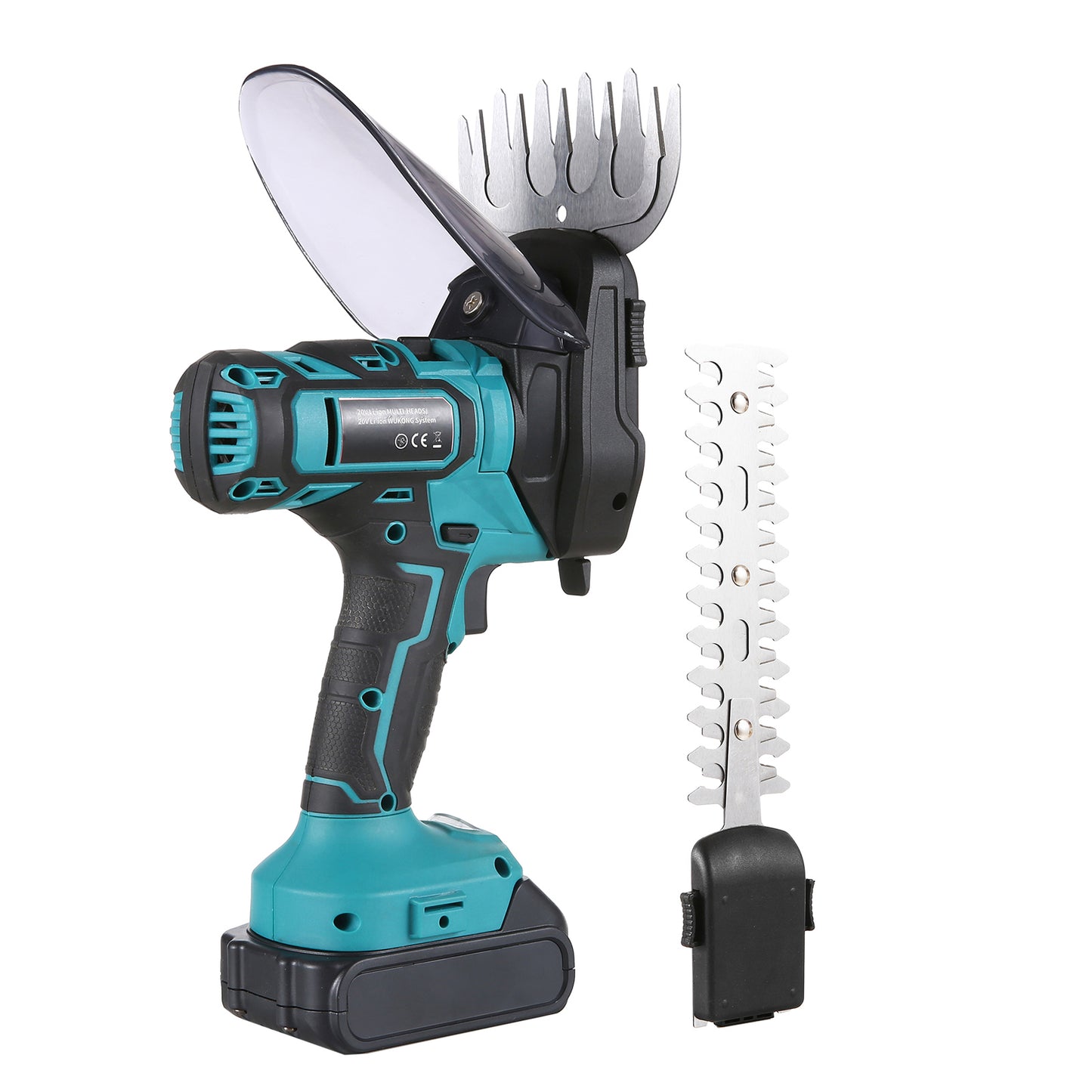 Cordless 20V Grass & Hedge Trimmer Combo - 2-in-1 Lawn Garden Tool