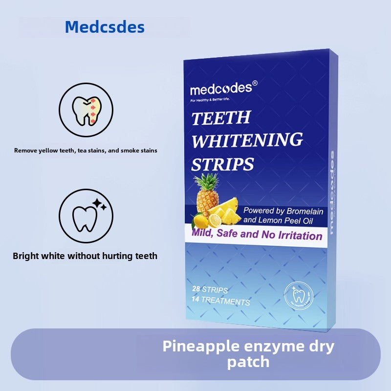 Pineapple Enzyme Strips - 14 Pairs Daily Dental Care