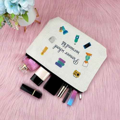 Pioneer Gift Makeup Bag for Women JW Gift Pioneer Gift for Pioneers Pioneer Student Gift Pioneer Day Gift for Her Zipper Travel Cosmetic Pouch Funny Birthday Christmas Gift Canvas Toiletry Bag