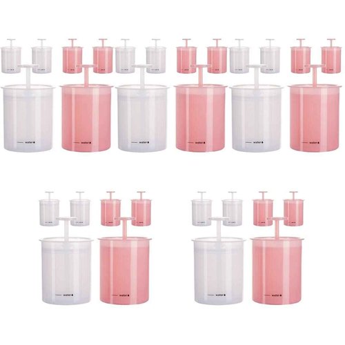 FRCOLOR 30pcs Face Wash Foam Maker Manual Facial Foam Cup Form Whip Maker Rich Cream Bubble Maker Skincare Tool for Travel Household