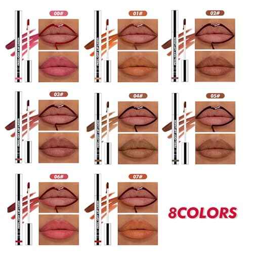 Matte Lip Gloss Stain-Peel Off Lip Liner Tattoo, Brownish Red Lip Tint£¬Long Lasting Peel Off Lip Stain, Waterproof Transfer-proof Lip Mask Lip Liner Peel Off Lip Gloss,Stayn Lip Makeup. #03