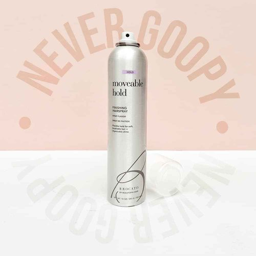 Brocato Moveable Hold Finishing Hairspray (50% VOC), 3 Pack, 10oz | Exceptional Control and Brilliant Finish | For All Hair Styles