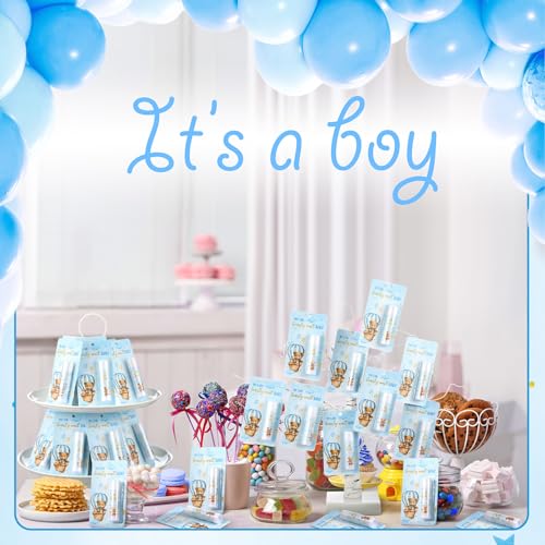 50 Pack Bear themed Baby Shower Favor Baby Shower Lip Balm Party Gifts for Guest Games Prizes Friends Gender Reveal Girls Boys Halloween Thanksgiving Christmas