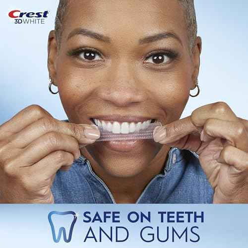 Crest 3D Whitestrips Age Renewal ? Teeth Whitening Kit, 24 Treatments (20 + 4 Bonus), Each with 1 Upper/1Lower, 48 Strips ? Crest 3DWhite Teeth Whitening Strips