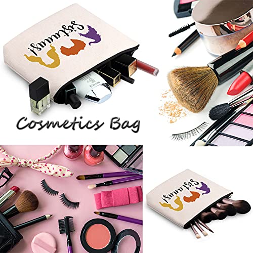 WCGXKO Sistaaas Sanderson Sisters Inspired Zipper Pouch Makeup Bag (Sistaaas)