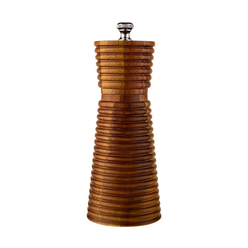 Manual Pepper Grinder 6-Inch Ceramic Spice Mill for Freshly Ground Pepper & Seeds