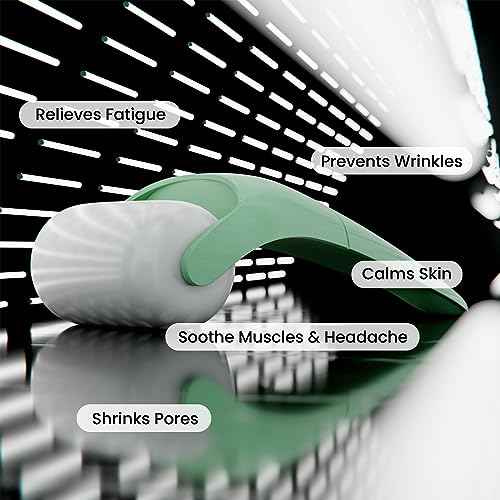 ROSELYNBOUTIQUE Ice Roller for Face Wrinkles Fine Lines Puffiness Stick Massager Facial Skin Care Tools Self Care Gifts for Men Women (Green)