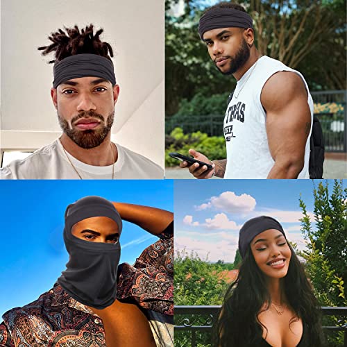 Leeven 4 Pieces Shower Cap for Women Dreadlock Cap