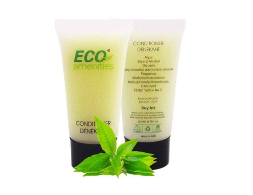 ECO amenities Hair Conditioner Tubes - Travel-Size Toiletry Kit - Twist-Cap Travel Essentials - Mini Conditioner Bulk - 0.75 Fl Oz, Pack of 288