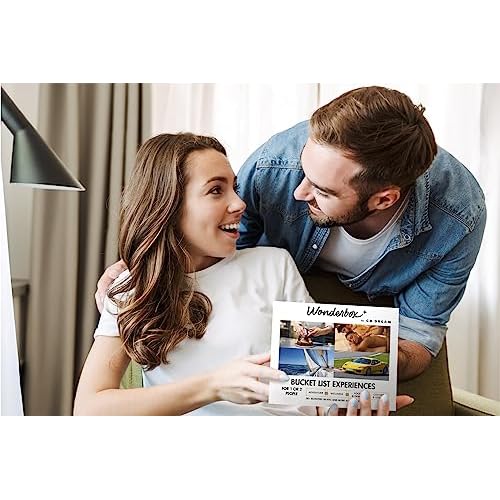 Wonderbox - Original Gift Idea - Experience Gift - Bucket List Experiences - 1 Activity to Choose from a Selection: Ferrari Driving, Dolphin Watching, Speedboat, Airboat for Gators Watching...