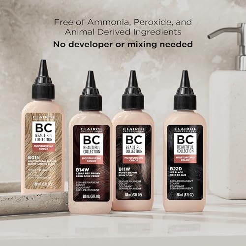 Clairol Professional Beautiful Collection Semi-Permanent Hair Color with Zero Damage for All Hair Textures | Packaging May Vary