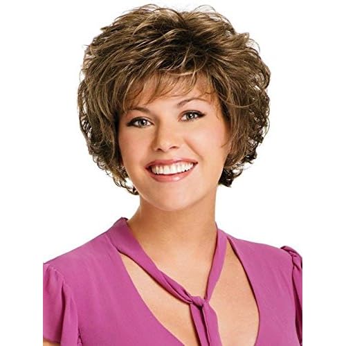 Gabor Wigs Commitment Large Cap Wig Color G101+ Platinum Mist - Fluff Short Layering Synthetic Women's Capless Personal Fit