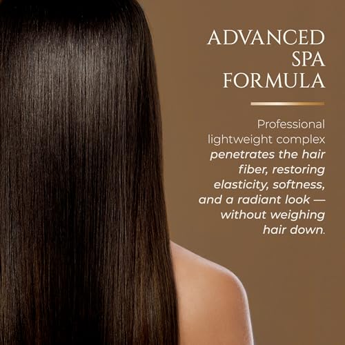 HADAT Hydro Spa Hair Treatment ? Professional Hair Mask for Deep Moisturizing Repair and Shine ? Macadamia Oil ? Salon Quality for Dry Damaged Color-Treated Hair ? Israeli Haircare, 16.9 Fl Oz