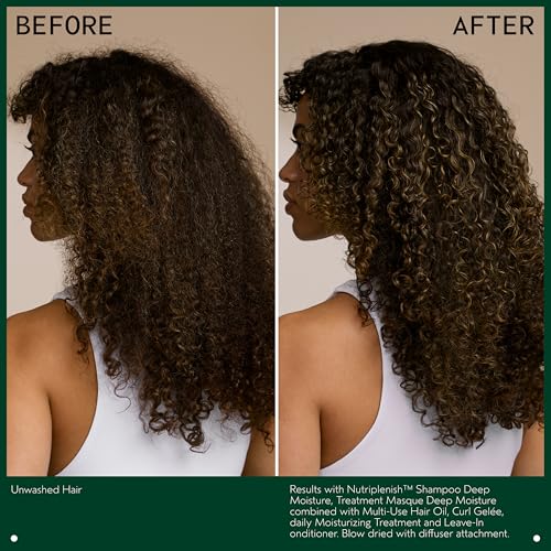 Aveda Nutriplenish Treatment Masque Deep Moisture | Intense Deep Conditioning Masque for Dry, Brittle Hair | Organic Pomegranate Oil, Coconut Oil, Mango Butter | 96% Naturally Derived*