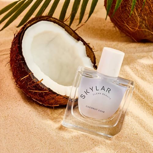 Skylar Coconut Cove Eau de Parfum - Hypoallergenic & Clean Perfume for Women & Men, Vegan & Safe for Sensitive Skin-Fruity Fresh Perfume with Notes of Bergamot, Coconut & Ambrox - 50mL /1.7 Fl oz