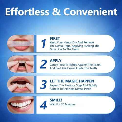 9D Sensitive Teeth Whitening Strips- Professional Enamel-Safe Formula, Fast Stain Removal for Coffee Drinkers & Smokers, Sensitivity-Free Whitening Kit-14Pairs (28Strips)