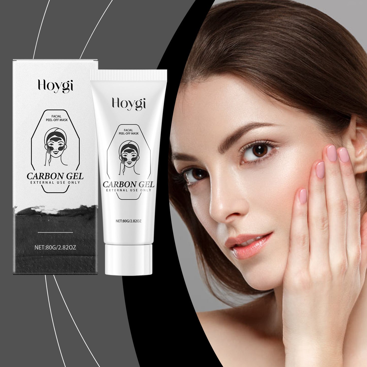 Facial Care Mask with Collagen & Lemon Extract - 80g Hydrating & Firming