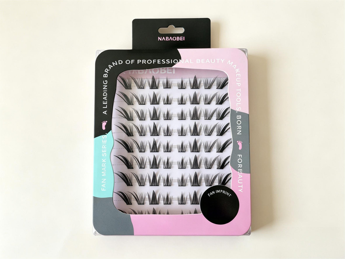 Glue-Free Segmented Cluster Eyelashes - 80 Piece Natural Mink Look Set