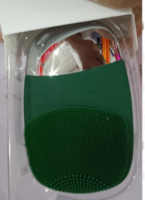 Mini Sonic Silicone Electric Facial Cleansing Brush - Waterproof Skin Massager