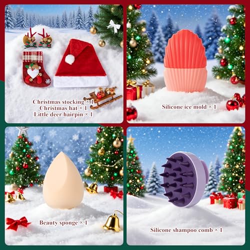 Advent Calendar 2025, 24 Days of Beauty Advent Calendar, Bath Gifts Sets for Women, Countdown Calendar for Christmas Holiday