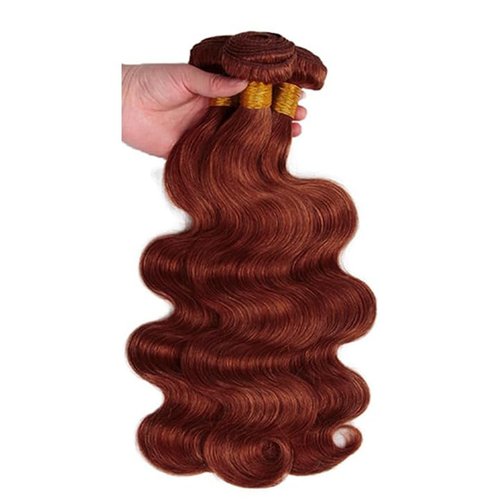 24 26 28 Inch DiexrLamx Hair Copper Bundles Color #33 Body Wave Bundle 8A Grade Brazilian Virgin Hair 3 Bundles Soft And Shiny Hair Weave 300g