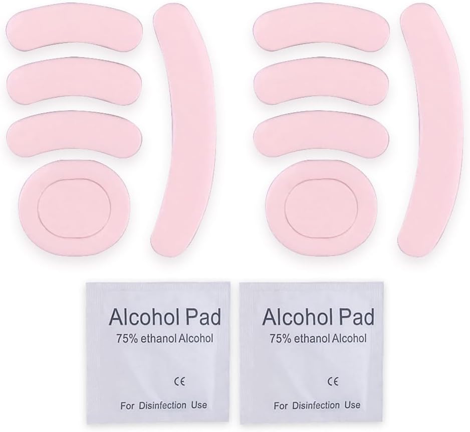 2Sets Mouse Feet Pads Skates Compatible for Logit G Pro Wireless GPW Gaming Mouse