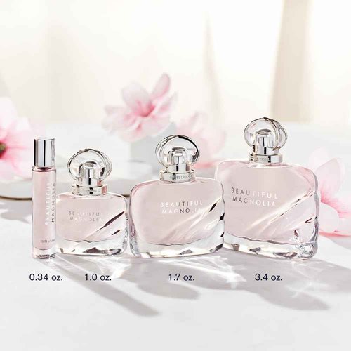 Estée Lauder Beautiful Magnolia Eau de Parfum Spray with Notes of Lush Magnolia, Solar Gardenia, Warm Woods & Luminous Musk | Perfumes for Women, 1.0 Fl Oz