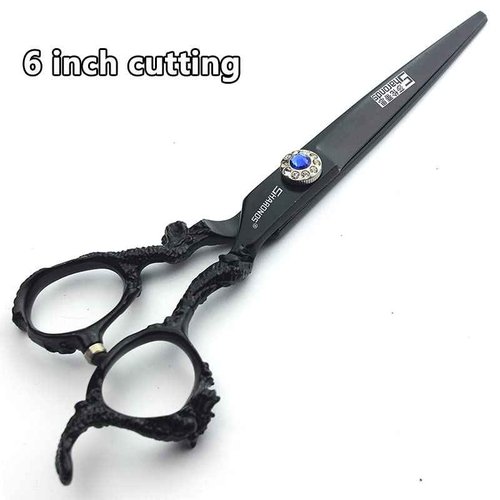 SHARONDS 6/7 inch Professional Hairdressing Scissors Salon Hairdresser Hair Trim and Cut thinning 440c high Hardness Scissors (6+7 inch 4pc)