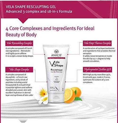 Cellulite Hot Body Cream Gel Boosts Skin Elasticity Target Cellulite Visibly Smooth Lumpiness and Dimpling for More Smoother Even Skin. Anacis 5.07 Oz (TWO PACKS)
