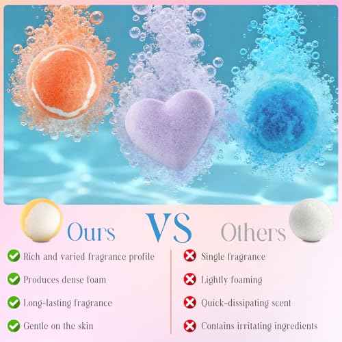Christmas Advent Calendar 2025 for Women Bath Bombs & Shower Steamers Mix Set 24 Days Countdown Calendar Bath Spa Gifts